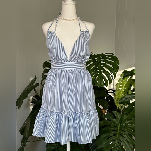🛍️ HYFVE open back dress with ruffle bottom new condition. - Picture 3 of 7